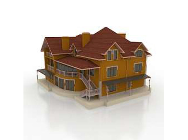 Free Building N6 3D model_2_4 For Architecture 3Ds Max Model Download